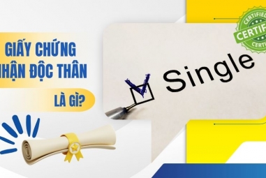 GIẤY XÁC NHẬN ĐỘC THÂN LÀM GIẤY TỜ ĐẤT